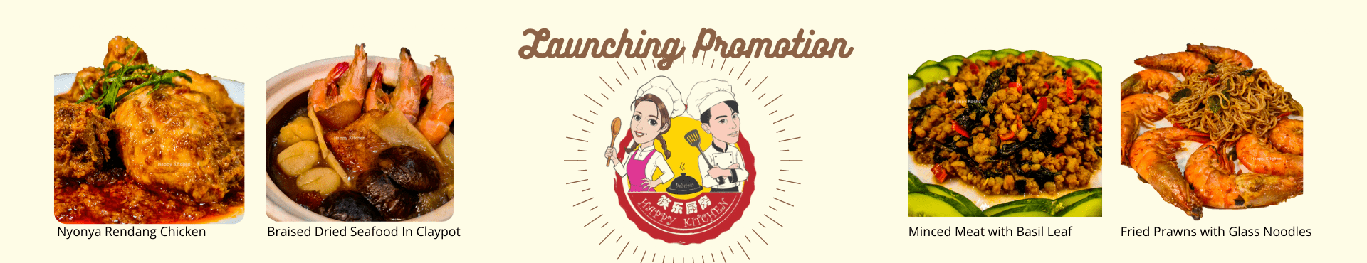 Happy Kitchen Launching Promotion